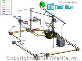 bản vẽ nước,hệ thống nước,cấp thoát nước nhà dân dụng